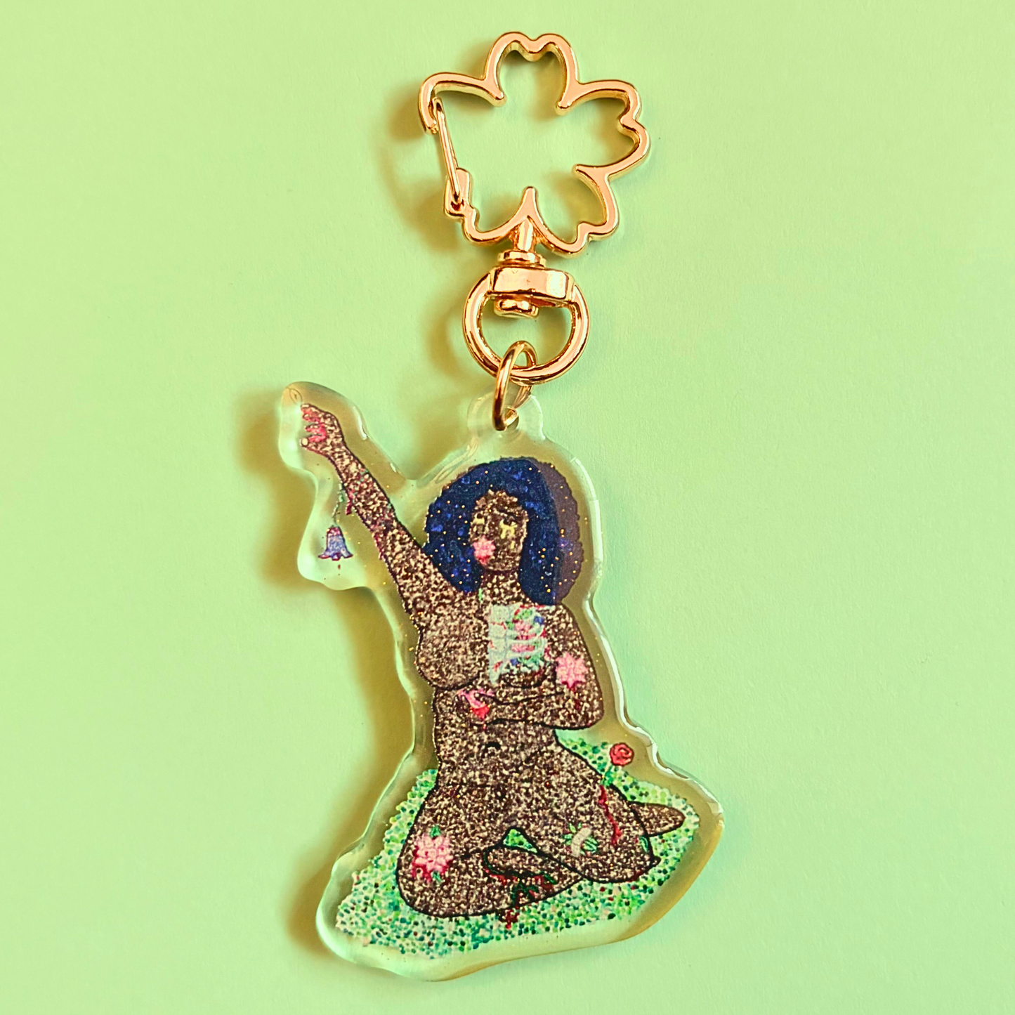 "Blooming” Keychain