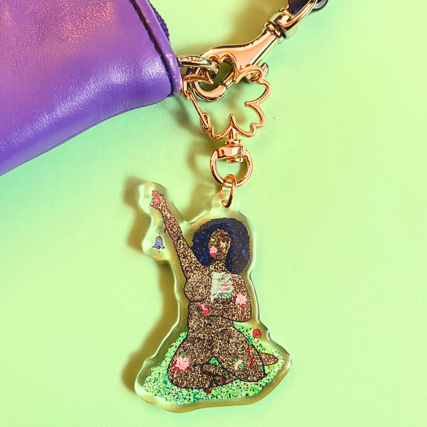 "Blooming” Keychain