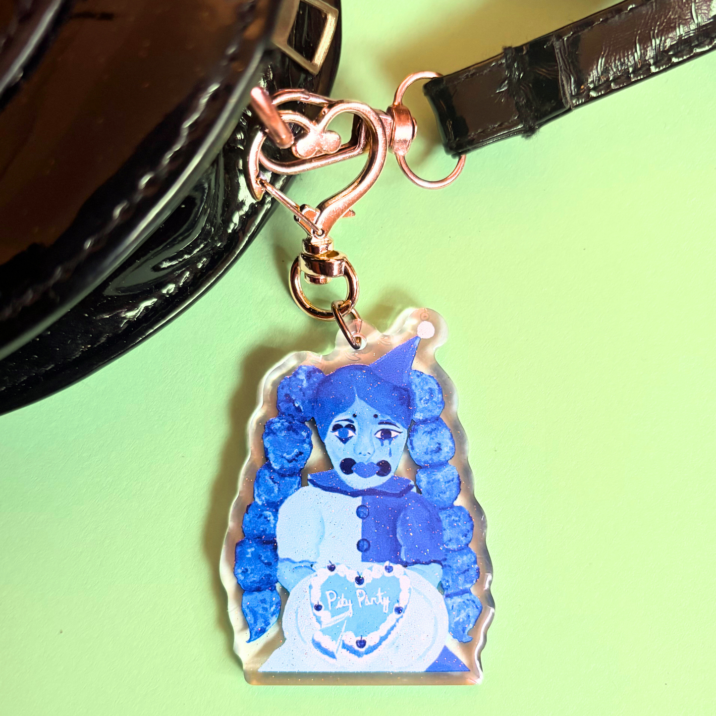 "Pity Party" Keychain