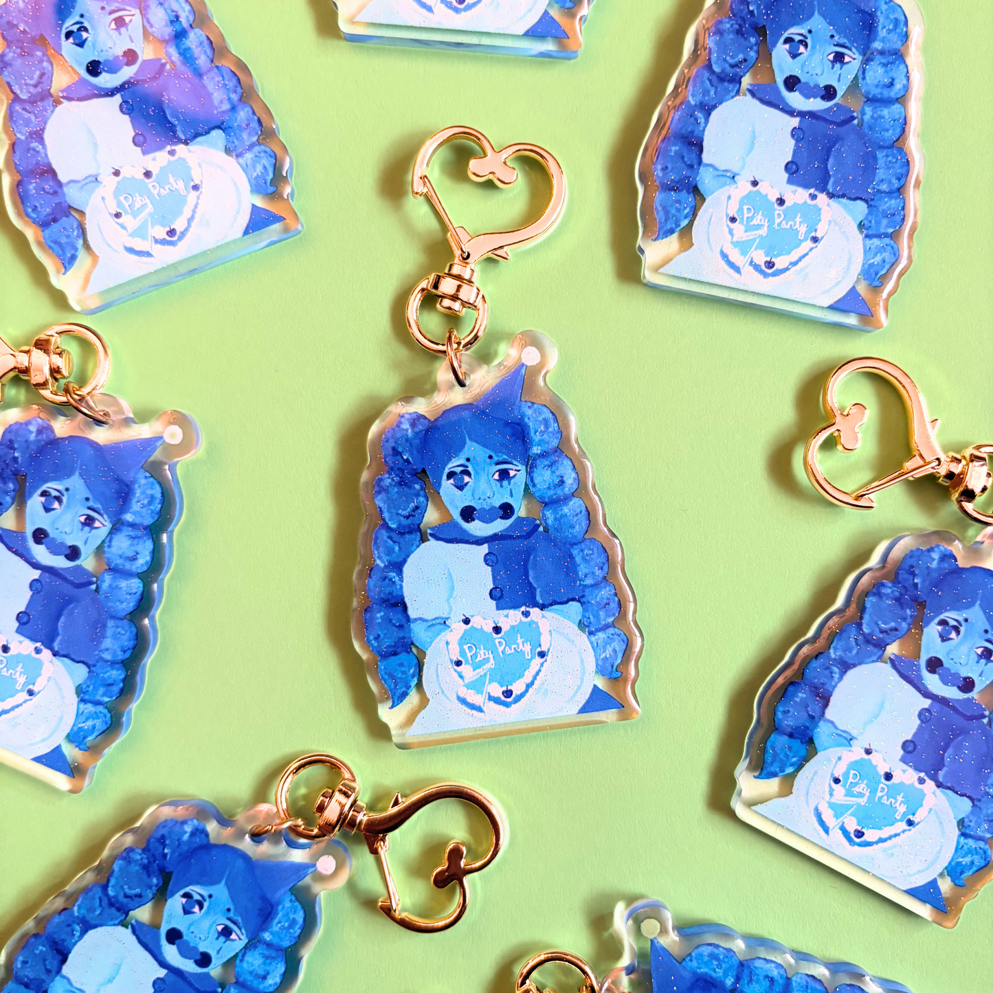 "Pity Party" Keychain
