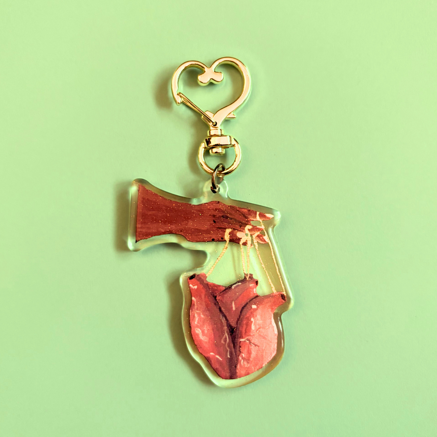 "Puppet Heart" Keychain