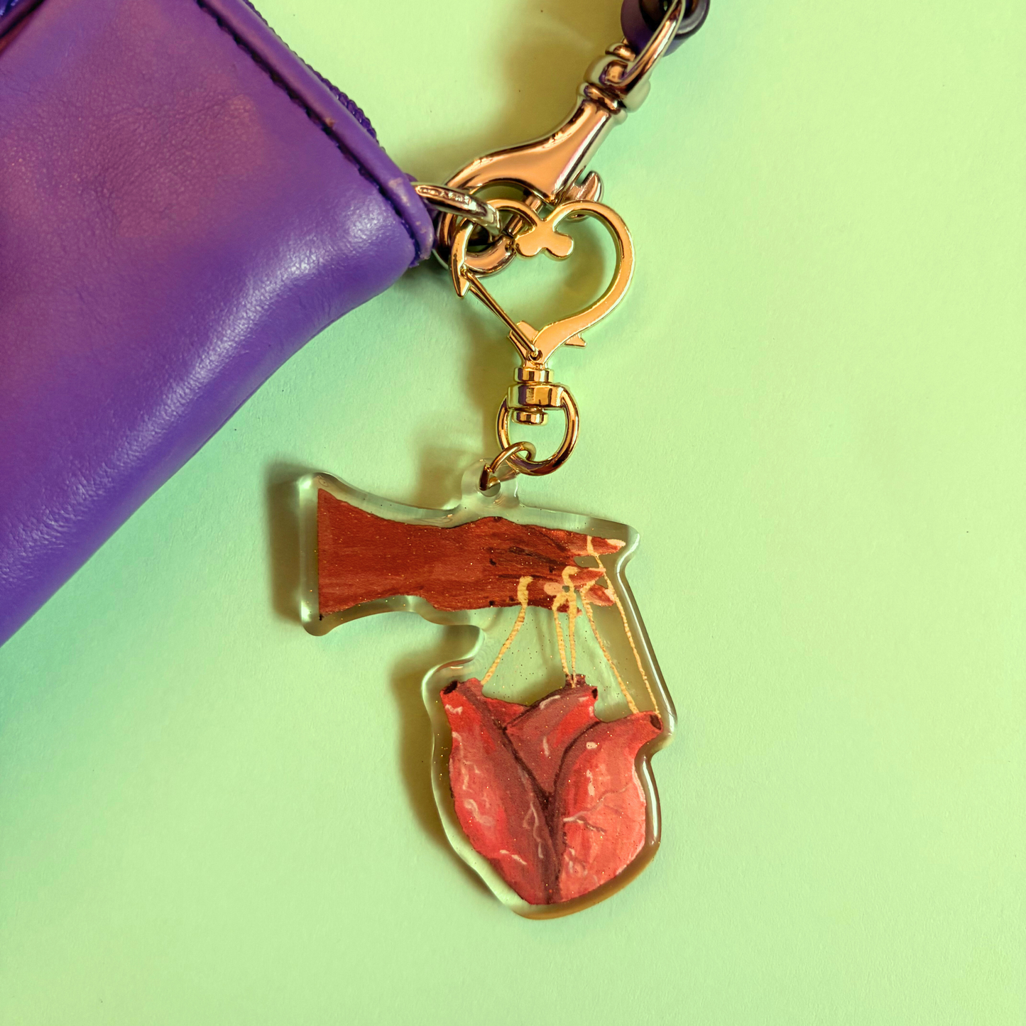 "Puppet Heart" Keychain