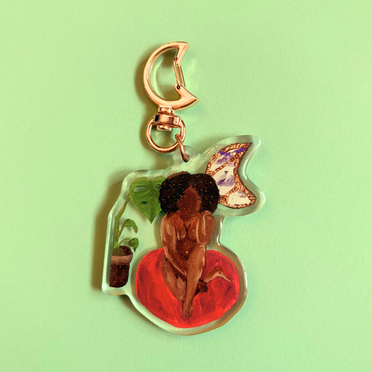 "Planted" Keychain